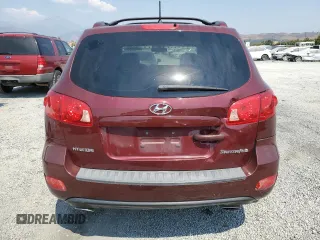 2007 Hyundai Santa Fe SE with VIN 5NMSH13E97H022541, listed as a Copart auction lot 64692595 with 172,748 mi miles and Salvage title. Bid and sale history available at DreamBid. Image 6.