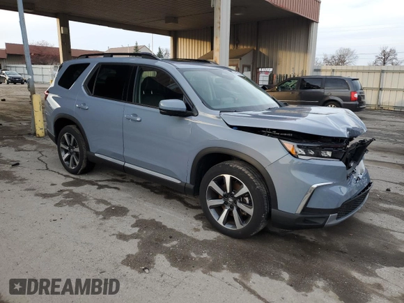 2024 Honda Pilot Elite with VIN 5FNYG1H89RB028392, listed as a Copart auction lot 84076994 with 18,685 mi miles and Salvage Title. Bid and sale history available at carsss.com. Image 4.