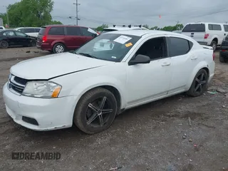 2013 Dodge Avenger SE with VIN 1C3CDZABXDN530463, listed as a IAAI auction lot 42176381 with 187,476 mi miles and . Bid and sale history available at DreamBid. Image 2.