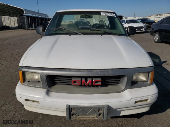 1997 GMC Sonoma SLS with VIN 1GTCS14X1VK519011, listed as a Copart auction lot 75928784 with 173,311 mi miles and Salvage Title. Bid and sale history available at carsss.com. Image 5.