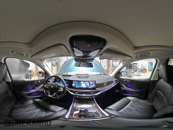 2023 BMW X7 xDrive40i with VIN 5UX23EM04P9P66602, listed as a Copart auction lot 51428015 with 65,671 mi miles and Salvage Title. Bid and sale history available at carsss.com. Image 16.