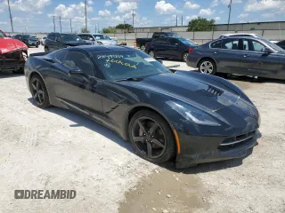 2015 Chevrolet Corvette 2LT with VIN 1G1YD2D76F5102501, listed as a Copart auction lot 56935254 with 104,595 mi miles and Clean Title. Bid and sale history available at carsss.com. Image 4.