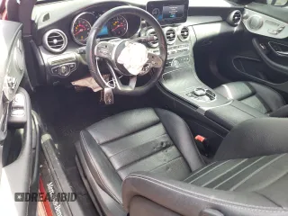 2019 Mercedes-Benz C 300 with VIN WDDWJ8DB2KF926164, listed as a Copart auction lot 58445335 with 58,228 mi miles and Non repairable. Bid and sale history available at DreamBid. Image 8.