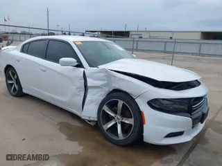 2017 Dodge Charger SE with VIN 2C3CDXBG1HH627970, listed as a IAAI auction lot 41332611 with 91,536 mi miles. Bid and sale history available at carsss.com. Image 1.