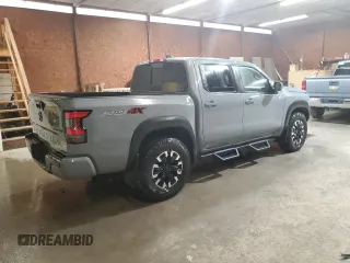 2024 Nissan Frontier SV with VIN 1N6ED1EK4RN620101, listed as a Copart auction lot 61064595 with 11,929 mi miles and Salvage title. Bid and sale history available at DreamBid. Image 3.