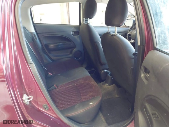 2019 Mitsubishi Mirage GT with VIN ML32A5HJ0KH011815, listed as a IAAI auction lot 41235472 with 84843 miles. Bid and sale history available at carsss.com. Image 8.