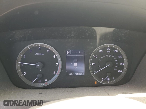 2016 Hyundai Sonata SE with VIN 5NPE24AF7GH331469, listed as a Copart auction lot 49124285 with 136,221 mi miles and Salvage Title. Bid and sale history available at DreamBid. Image 9.