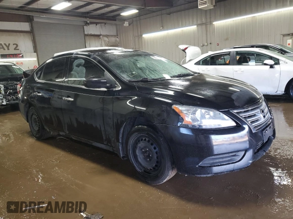 2015 Nissan Sentra S with VIN 3N1AB7APXFY299646, listed as a Copart auction lot 50869775 with 63,649 mi miles and Salvage Title. Bid and sale history available at carsss.com. Image 4.