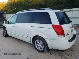 2007 Nissan Quest S with VIN 5N1BV28UX7N112231, listed as a Copart auction lot 76682764 with 167,274 mi miles and Salvage Title. Bid and sale history available at carsss.com. Image 2.