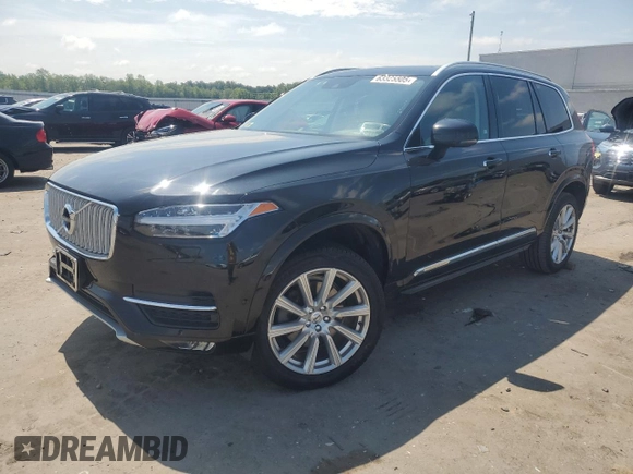 2016 Volvo XC90 T6 Inscription with VIN YV4A22PL0G1074532, listed as a Copart auction lot 63325505 with 86,581 mi miles and Salvage title. Bid and sale history available at DreamBid. Image 1.