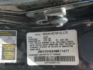 2004 Infiniti G35 w/Leather z VIN JNKCV54E84M811477, wystawiony jako Copart lot #53752825 z przebiegiem 124 140 mil mil oraz Szkoda całkowita • Salvage title. Historia ofert i sprzedaży dostępna na DreamBid. Obrazek 13.