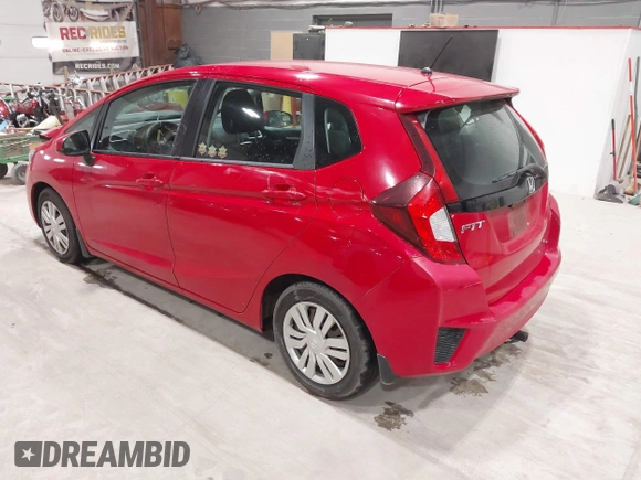 2015 Honda Fit LX with VIN 3HGGK5H50FM760278, listed as a IAAI auction lot 42329692 with 129,950 mi miles and . Bid and sale history available at DreamBid. Image 3.