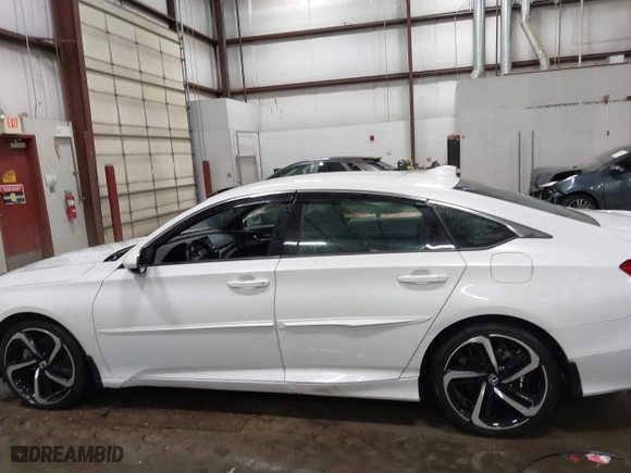 2019 Honda Accord Sedan Sport 1.5T with VIN 1HGCV1F34KA086241, listed as a IAAI auction lot 41285423 with 80,081 mi miles. Bid and sale history available at carsss.com. Image 14.