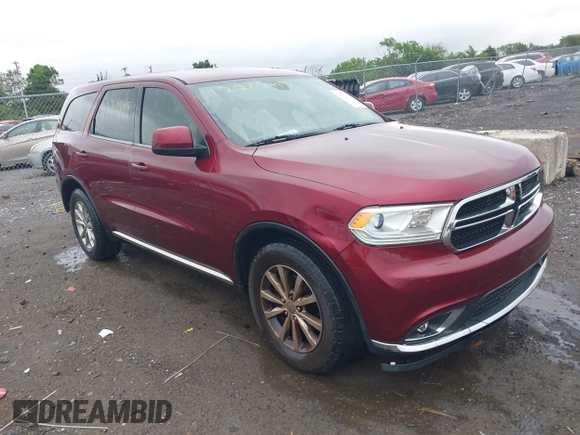 2018 Dodge Durango SXT with VIN 1C4RDHAG5JC100570, listed as a IAAI auction lot 42209415 with 169,478 mi miles and . Bid and sale history available at DreamBid. Image 1.