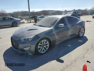 2015 Hyundai Genesis Coupe 3.8L Base z VIN KMHHT6KJ9FU128558, wystawiony jako Copart lot #48513645 z przebiegiem 84 697 mil mil oraz Czysty tytuł • Clean title. Historia ofert i sprzedaży dostępna na DreamBid. Obrazek 1.