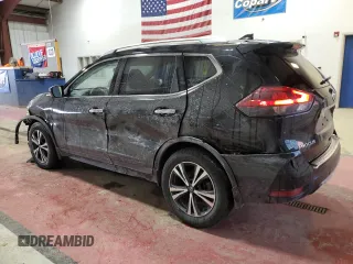 2020 Nissan Rogue SV with VIN JN8AT2MV2LW136908, listed as a Copart auction lot 45647545 with 53,481 mi miles and Salvage Title. Bid and sale history available at DreamBid. Image 2.