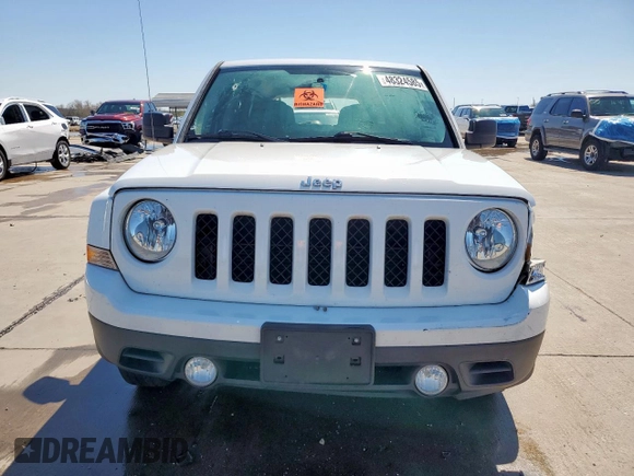 2016 Jeep Patriot Sport with VIN 1C4NJPBA9GD574679, listed as a Copart auction lot 48324585 with 140,704 mi miles and Clean Title. Bid and sale history available at carsss.com. Image 5.