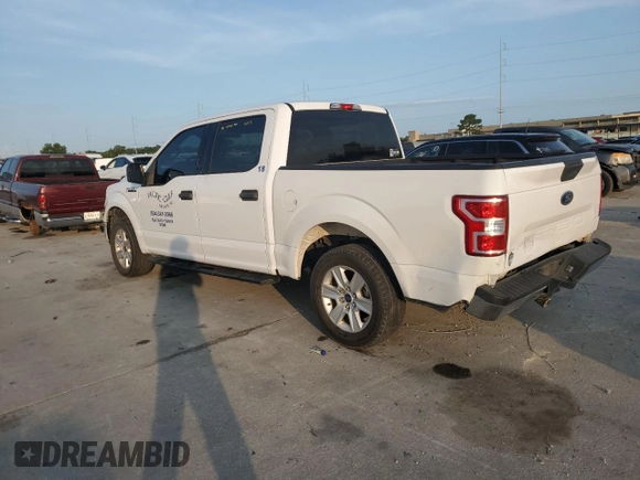 2019 Ford F-150 XL with VIN 1FTEW1CB9KKD94886, listed as a Copart auction lot 58865605 with 181,452 mi miles and Salvage title. Bid and sale history available at DreamBid. Image 2.