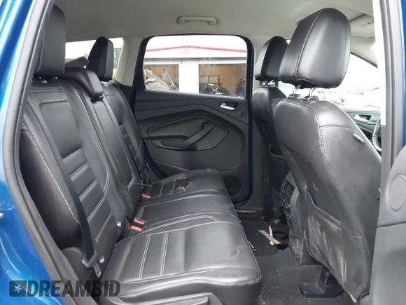 2017 Ford Escape Titanium with VIN 1FMCU9JD8HUA59000, listed as a IAAI auction lot 41559788 with 90,319 mi miles. Bid and sale history available at carsss.com. Image 8.