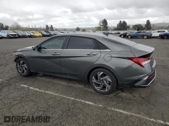 2024 Hyundai Elantra SEL with VIN KMHLS4DG9RU691309, listed as a Copart auction lot 51324695 with 15,232 mi miles and Salvage Title. Bid and sale history available at carsss.com. Image 2.
