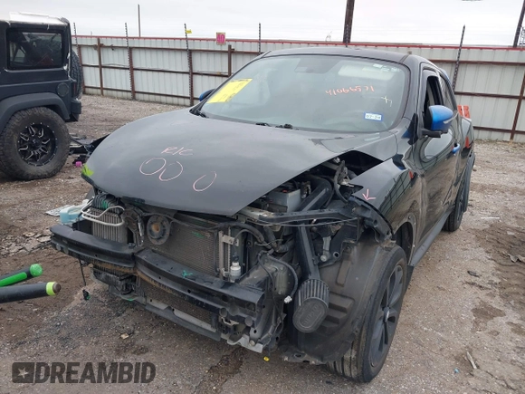 2015 Nissan Juke S with VIN JN8AF5MR3FT508225, listed as a IAAI auction lot 41066571 with 131,319 mi miles. Bid and sale history available at carsss.com. Image 2.