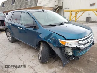 2011 Ford Edge SEL with VIN 2FMDK3JC9BBA41715, listed as a IAAI auction lot 41947808 with 107,341 mi miles. Bid and sale history available at carsss.com. Image 1.