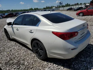 2014 Infiniti Q50 Premium z VIN JN1BV7AR0EM705108, wystawiony jako Copart lot #58990385 z przebiegiem 138 110 mil mil oraz Szkoda całkowita • Salvage title. Historia ofert i sprzedaży dostępna na DreamBid. Obrazek 2.
