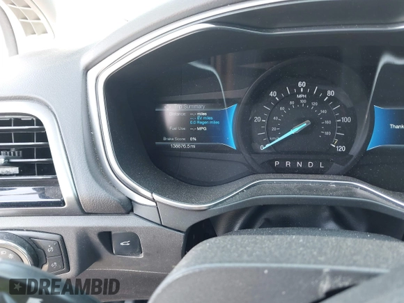 2016 Ford Fusion SE Hybrid с VIN 3FA6P0LU4GR204062, выставлен на аукционе IAAI как лот 42041634 с пробегом 138 876 миль миль и . История ставок и продаж доступна на DreamBid. Изображение 7.