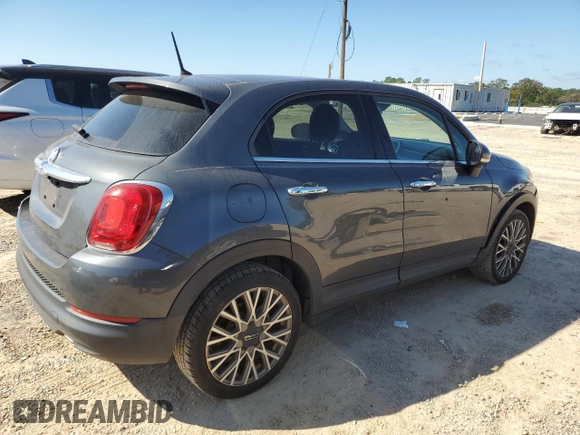 2018 FIAT 500X Lounge with VIN ZFBCFXDB5JP664130, listed as a Copart auction lot 73784574 with 67,160 mi miles and Salvage title. Bid and sale history available at DreamBid. Image 3.