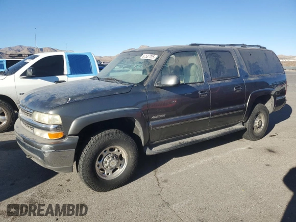 2001 Chevrolet Suburban LS with VIN 3GNGK26UX1G105406, listed as a Copart auction lot 87537755 with 310,898 mi miles and Clean Title. Bid and sale history available at carsss.com. Image 1.