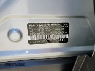 2024 Mitsubishi Eclipse Cross ES z VIN JA4ATUAA6RZ062130, wystawiony jako Copart lot #82241104 z przebiegiem 1 358 mil mil oraz Szkoda całkowita • Salvage title. Historia ofert i sprzedaży dostępna na DreamBid. Obrazek 13.