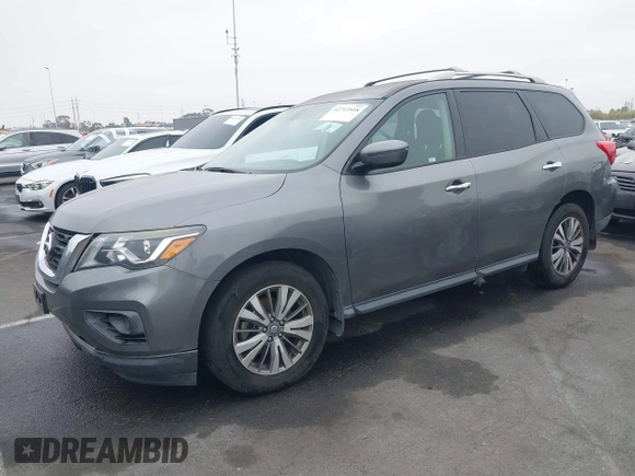 2019 Nissan Pathfinder SL with VIN 5N1DR2MN4KC624552, listed as a IAAI auction lot 42713518 with 115,291 mi miles and . Bid and sale history available at DreamBid. Image 2.