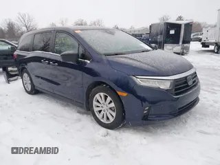2021 Honda Odyssey LX с VIN 5FNRL6H20MB029769, выставлен на аукционе IAAI как лот 41396098 с пробегом 42 728 миль миль и . История ставок и продаж доступна на DreamBid. Изображение 1.