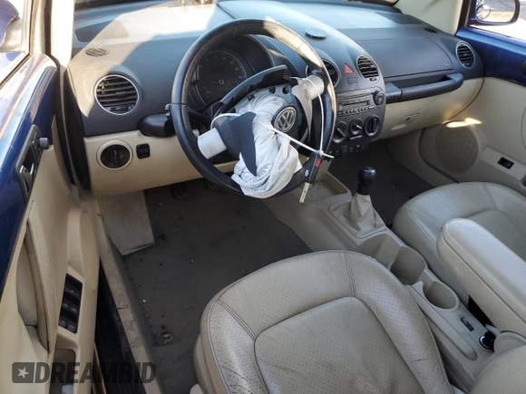 2007 Volkswagen Beetle with VIN 3VWSG31Y27M412239, listed as a Copart auction lot 75614604 with Not provided miles and Salvage title. Bid and sale history available at DreamBid. Image 8.