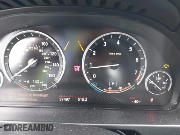 2018 BMW X5 xDrive35i with VIN 5UXKR0C55JL073210, listed as a IAAI auction lot 42047558 with 37,497 mi miles. Bid and sale history available at carsss.com. Image 7.