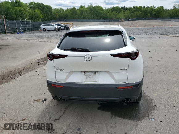2023 Mazda CX-30 S Select with VIN 3MVDMBBM5PM529287, listed as a Copart auction lot 57719195 with Not provided miles and Salvage title. Bid and sale history available at DreamBid. Image 6.