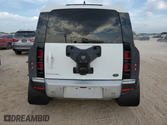2022 Land Rover Defender with VIN SALEKERXXN2075404, listed as a Copart auction lot 53822335 with 62,241 mi miles and Clean title. Bid and sale history available at DreamBid. Image 6.