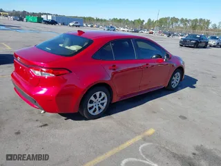 2020 Toyota Corolla LE with VIN JTDEPRAE6LJ009686, listed as a IAAI auction lot 41217057 with 83,311 mi miles. Bid and sale history available at carsss.com. Image 4.