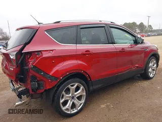 2017 Ford Escape Titanium with VIN 1FMCU0J94HUB01914, listed as a IAAI auction lot 41509707 with 55,827 mi miles. Bid and sale history available at carsss.com. Image 4.