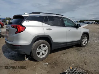 2019 GMC Terrain SLE z VIN 3GKALMEVXKL270256, wystawiony jako Copart lot #59567055 z przebiegiem 35 570 mil mil oraz Nie do naprawy • Non repairable. Historia ofert i sprzedaży dostępna na DreamBid. Obrazek 3.