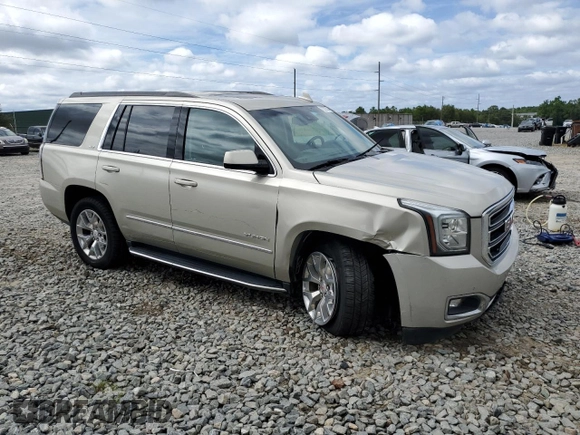 2017 GMC Yukon SLT with VIN 1GKS1BKC6HR380854, listed as a Copart auction lot 70372824 with 188,710 mi miles and Salvage Title. Bid and sale history available at carsss.com. Image 4.