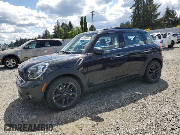 2013 MINI Countryman S ALL4 z VIN WMWZC5C56DWP33270, wystawiony jako Copart lot #56804085 z przebiegiem 141 637 mil mil oraz Szkoda całkowita • Salvage title. Historia ofert i sprzedaży dostępna na DreamBid. Obrazek 1.