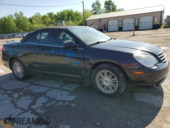 2008 Chrysler Sebring Touring z VIN 1C3LC55R38N176522, wystawiony jako Copart lot #57062395 z przebiegiem 151 843 mil mil oraz Szkoda całkowita • Salvage title. Historia ofert i sprzedaży dostępna na DreamBid. Obrazek 4.