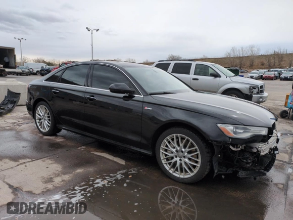 2016 Audi A6 Premium Plus with VIN WAUFGAFC0GN005223, listed as a Copart auction lot 51528365 with 115,138 mi miles and Salvage Title. Bid and sale history available at DreamBid. Image 4.