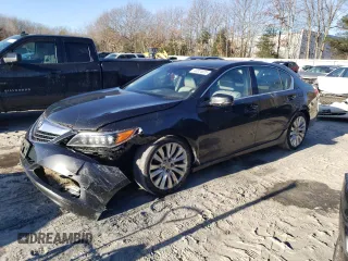 2014 Acura RLX Tech Pkg with VIN JH4KC1F53EC007201, listed as a Copart auction lot 43024825 with 146,936 mi miles and Clean Title. Bid and sale history available at carsss.com. Image 1.