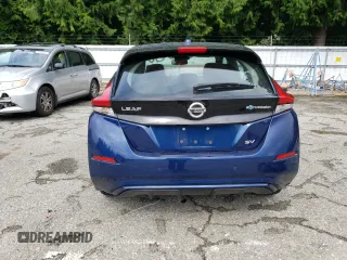 2021 Nissan LEAF SV with VIN 1N4AZ1CVXMC553109, listed as a Copart auction lot 71119954 with Not Provided miles and Salvage Title. Bid and sale history available at DreamBid. Image 6.