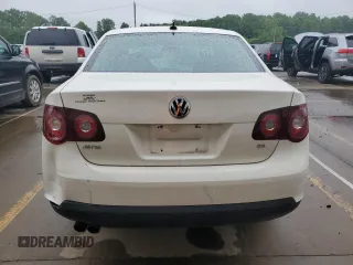 2008 Volkswagen Jetta SE с VIN 3VWRZ71K68M102415, выставлен на аукционе Copart как лот 58691905 с пробегом 151 021 миль миль и Списание • Salvage title. История ставок и продаж доступна на DreamBid. Изображение 6.
