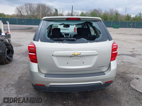 2016 Chevrolet Equinox LS with VIN 2GNALBEK4G1189257, listed as a IAAI auction lot 41957683 with 77,505 mi miles and . Bid and sale history available at carsss.com. Image 17.