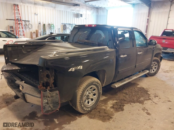 2010 Chevrolet Silverado 1500 LS with VIN 3GCRKREA6AG199138, listed as a IAAI auction lot 41750312 with 208,628 mi miles. Bid and sale history available at carsss.com. Image 4.