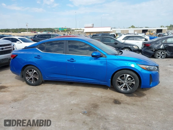 2024 Nissan Sentra SV with VIN 3N1AB8CV8RY280003, listed as a IAAI auction lot 40634571 with 3,371 mi miles and . Bid and sale history available at DreamBid. Image 13.